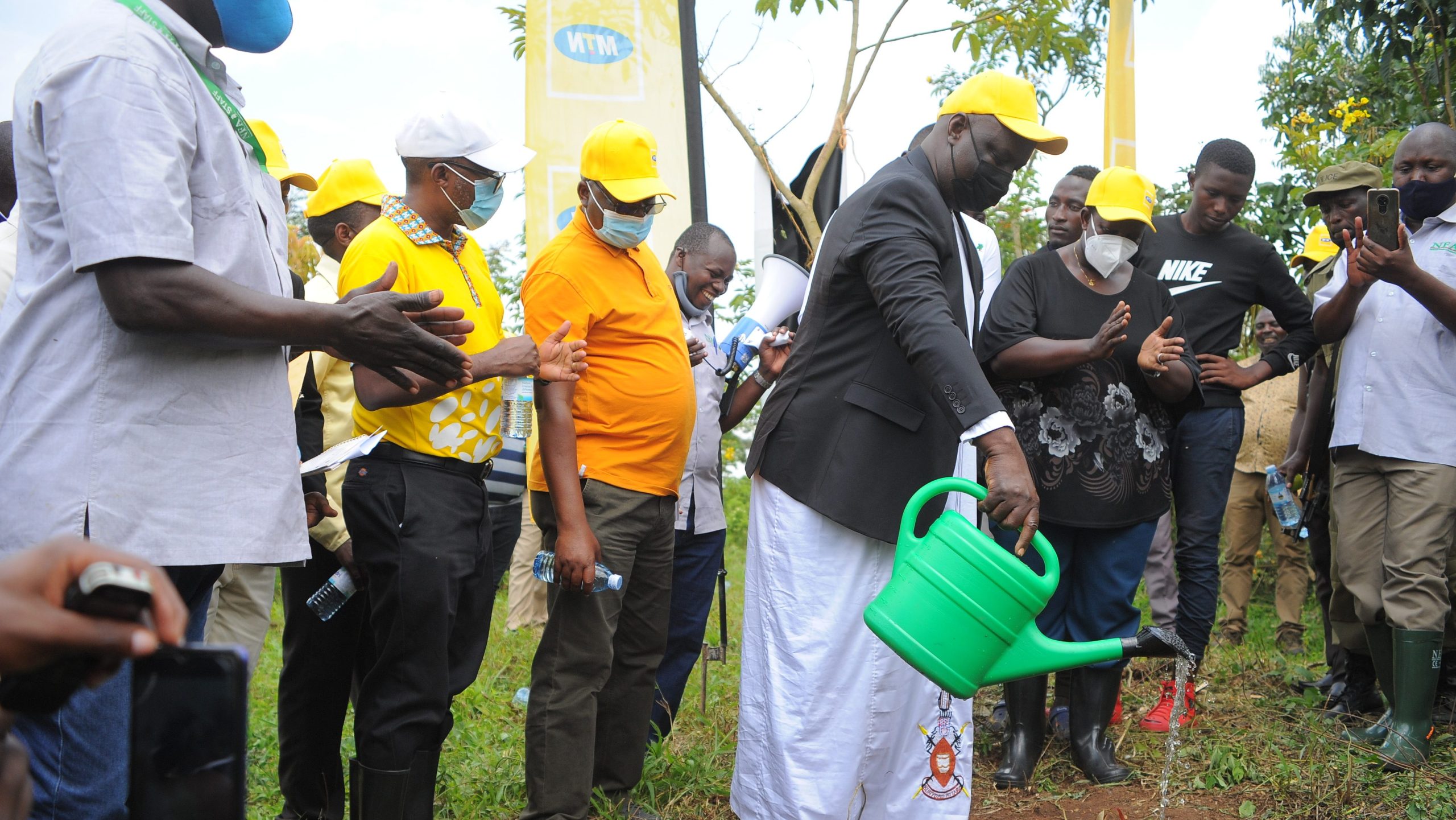 MTN Uganda’s ‘Uganda is Home’ campaign revitalizes 220 hectares of forest cover