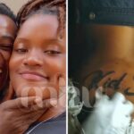 Kid Dee and Shina Bella ink each others names in symbol of enduring love