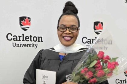 Judith Babirye earns Masters from Carleton University in Canada