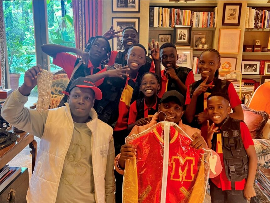 Hyper Kids of Uganda wowed by visit to Michael Jacksons home