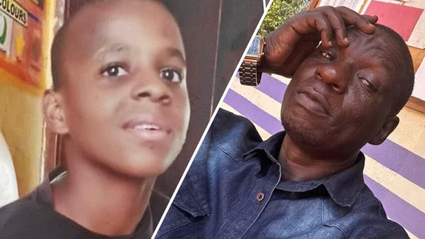 Comedian Dickson Zzizinga mourns death of 14 year old son