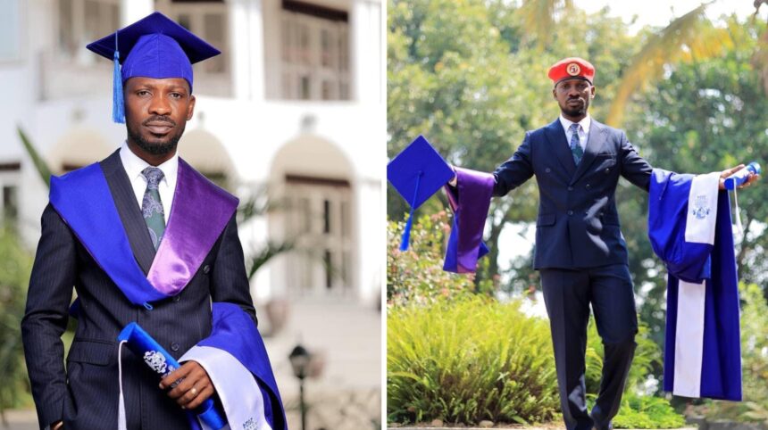 Bobi Wine graduates with law degree dedicates achievement to Ghetto People