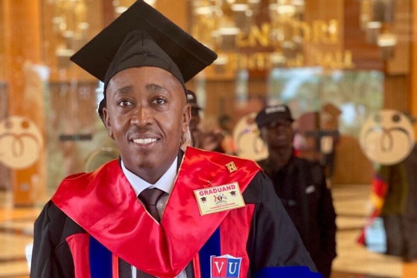 Miles Rwamiti Apuuli graduates with BBA degree