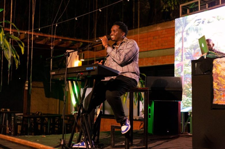 Joshua Baraka performing live