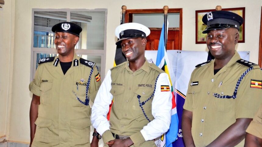 Police officer Tusiime recognized for duty during heavy rainstorm