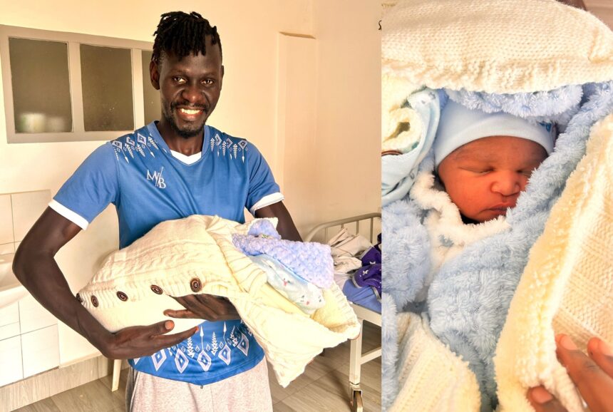 Comedian Napoleone Ehmah welcomes baby boy Abraham